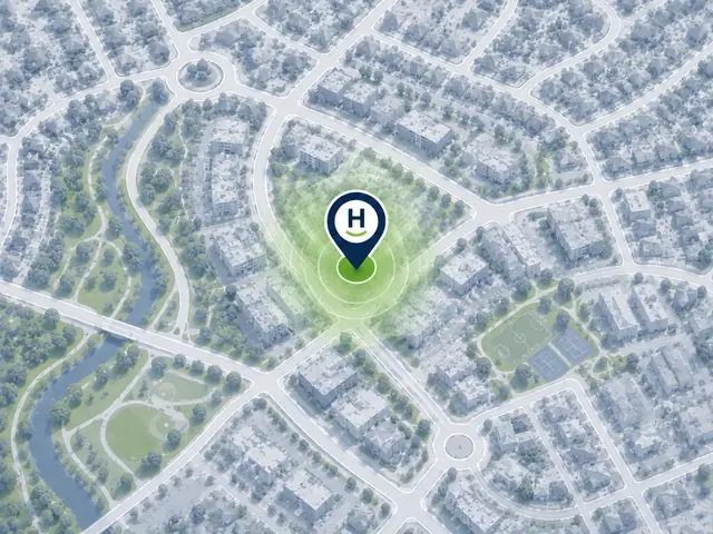 Hamilton service area map