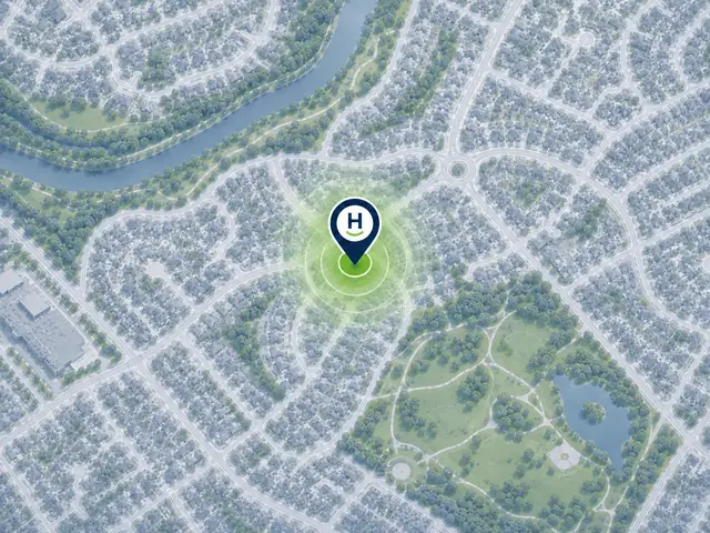 Peterborough service area map
